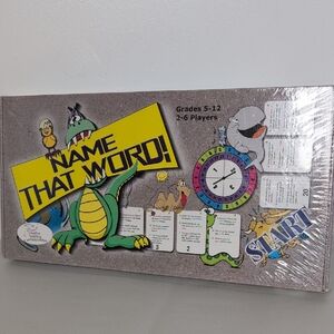 Name that Word Parts of Speech Game